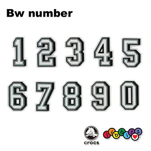 NbNX CROCS Wrbc jibbitz io[  bw@number NbNX V[YANZT[ [SKY] []