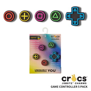 NbNX CROCS Wrbc jibbitz V[YANZT[ Q[ Rg[[ 5pbN Game Controller 5 Pack  T_ V[Y `[ fR Q[{^