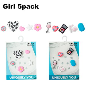 NbNX CROCS Wrbc jibbitz K[ 5pbN Girl 5 Pack NbNX V[YANZT[ n[g t[ X^[ s[XTC q[  RX [] lR|X