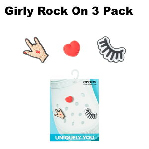 NbNX CROCS Wrbc jibbitz K[[ bNI 3pbN Girly Rock On 3 Pack NbNX V[YANZT[ []