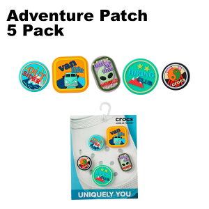 NbNX CROCS Wrbc jibbitz Ahx`[ pb` 5pbN Adventure Patch 5 Pack NbNX V[YANZT[ [] lR|X