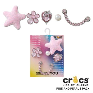 NbNX CROCS Wrbc jibbitz V[YANZT[ sN&p[ 5pbN Pink and Pearl 5 Pack  T_ V[Y `[ fR 킢  `F[ lR|X 10016421