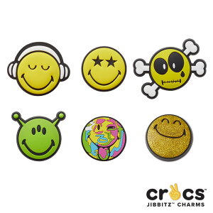 NbNX CROCS Wrbc jibbitz X}C[ uh Smiley Brand NbNX V[YANZT[ [YEL] [] [AA-3]