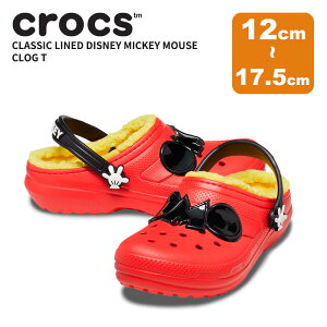 NbNX LbY T_ CROCS NVbN Ch fBYj[ ~bL[ }EX NbO gh[ classic lined Disney Mickey Mouse clog t V[Y qp {A H~ LN^[ cr-208026