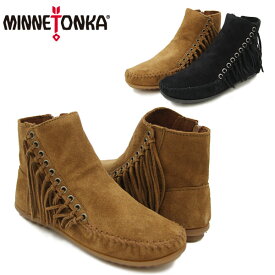 【4/23まで店内全品P5倍以上！】【アウトレット】ミネトンカ MINNETONKA ウィロー ブーツ Willow Boot レディース ウィメンズ用 モカシン シューズ [BB]