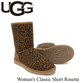 アグ UGG ウィメンズ クラシック ショート ロゼット Classic Short Rosette シープスキンブーツ ムートンブーツ [CC]