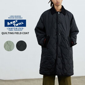 アーミーツイル メンズ キルティング コート ARMY TWILL キルティング フィールド コート Quilting Field Coat アウター ミドル丈 ミリタリー AM-2554009