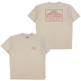 【ポイント5～10倍】ビラボン BILLABONG メンズ MOUTIAN LOGO Tシャツ 半袖 カットソー bc011-217 男性 [AA]