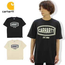 【ポイント5～10倍】カーハート Carhartt LOOSE FIT HEAVYWEIGHT S/S LOGO GRAPHIC T-SHIRT 105185 TK5185 メンズ 半袖 Tシャツ ワークウェア [AA-3]