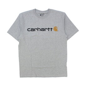 ＼タイムセール開催中／カーハート Carhartt SHORT SLEEVE LOGO T-SHIRT K195 メンズ 半袖 Tシャツ ワークウェア カットソー [AA-2]