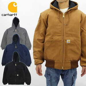 �J�[�n�[�g Carhartt LOOSE FIT FIRM DUCK INSULATED FLANNEL-LINED ACTIVE JACKET �����Y �W���P�b�g j140
