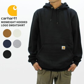 カーハート Carhartt MIDWEIGHT HOODED LOGO SWEATSHIRT メンズ プルオーバーパーカー [BB]