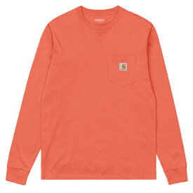 【ポイント5倍以上】カーハート ダブリューアイピー Carhartt WIP L/S POCKET T-SHIRT i022094 メンズ 長袖 Tシャツ ロンT カットソー[AA]