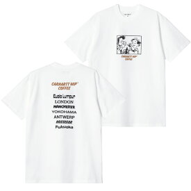 ＼スーパーSALE／カーハート ダブリューアイピー Tシャツ Carhartt WIP S/S COFFEE T-SHIRT i032119 メンズ 半袖 グラフィック カットソー 父の日