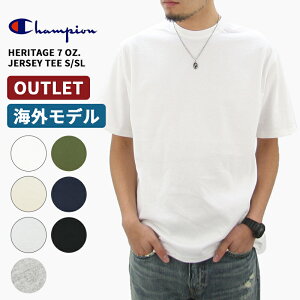 �y�A�E�g���b�g�z�`�����s�I�� T�V���c Champion 7�I���X �R�b�g�� Heritage 7 oz. Jersey Tee S SL t2102 �����Y ����