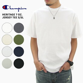 【ポイント5～10倍】チャンピオン Champion 7オンス コットン Tシャツ Heritage 7 oz. Jersey Tee S/SL t2102 メンズ 半袖 Tシャツ [AA-3]