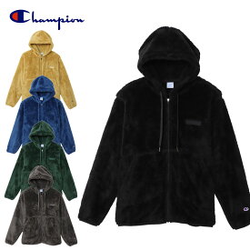 【ポイント5～10倍】チャンピオン Champion ジップフーデッドジャケット 23FW C3-Y615 メンズ フリースパーカー アウター [AA]