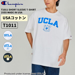 �`�����s�I�� T1011 �����Y ����T�V���c �J���b�W �v�����g T�V���c UCLA ��w Champion �e�B�[�e���C���u�� �V���[�g�X���[�uT�V���c 25SS MADE IN USA T�V���c �g�b�v�X C5-B305