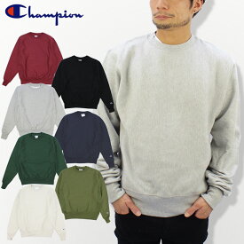 ＼SUPER SALE／チャンピオン Champion リバースウィーブ 12oz クルースウェット Reverse Weave 12oz Crew トレーナー s1049 s149 メンズ トップス 父の日