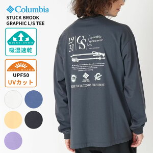 �R�����r�A ����T�V���c ����T Columbia �X�^�b�N�u���b�N�O���t�B�b�N�����O�X���[�uT�V���c Stuck Brook Graphic L/S Tee ���� �e�B�[�V���c �g�b�v�X �J�b�g�\�[ PM0519