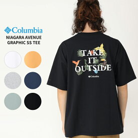 コロンビア Columbia ナイアガラアベニューグラフィックショートスリーブティー Niagara Avenue Graphic SS Tee PM0755 半袖Tシャツ トップス カットソー