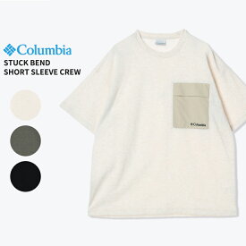 コロンビア Tシャツ Columbia スタックベンドショートスリーブクルー Stuck Bend Short Sleeve Crew PM0761 クルーネック 半袖Tシャツ トップス カットソー 父の日
