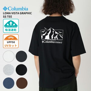 �R�����r�A ����T�V���c Columbia ���}�r�X�^�O���t�B�b�N�V���[�g�X���[�uT�V���c Loma Vista Graphic SS Tee �z�� ���� UV�J�b�g ���� �e�B�[�V���c �g�b�v�X �J�b�g�\�[ PM0960