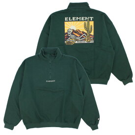 ＼スーパーSALE／エレメント ELEMENT TIMBER DUSK HALF ハーフジップ トレーナー スウェット トップス メンズ BD022-027 男性 父の日