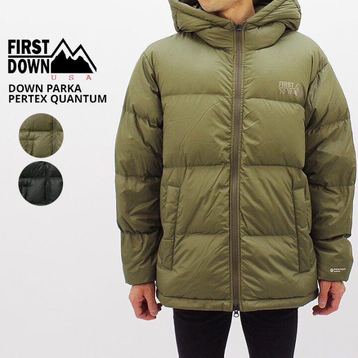 楽天市場】ファーストダウン First Down ダウン パーカー パーテックス 
