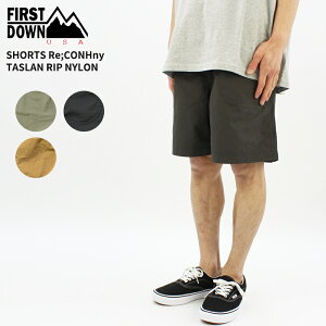 �t�@�[�X�g�_�E�� �V���[�g�p���c �Z�p�� First Down �V���[�c �i�C�����^�X���� SHORTS Re;CONHny TASLAN RIP NYLON �����Y �{�g���X f441012