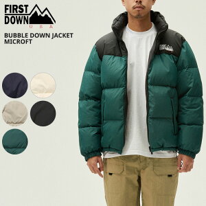 �t�@�[�X�g�_�E�� First Down �o�u���_�E���W���P�b�g �}�C�N���t�g BUBBLE DOWN JACKET MICROFT �����Y �A�E�^�[ f542001