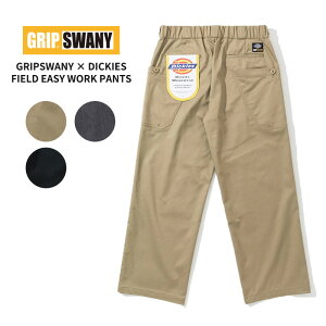 �O���b�v�X���j�[ �f�B�b�L�[�Y �R���{ �����Y ���[�N�p���c GRIP SWANY × Dickies FIELD EASY WORK PANTS �{�g���X 261M40GS02