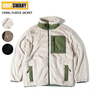 ObvXj[ Y {A AE^[ GRIP SWANY R[ t[X WPbg CORAL FLEECE JACKETt[XWPbg GSMCT-078