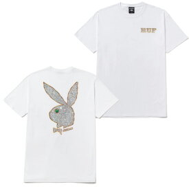 【ポイント5～10倍】ハフ HUF PLAYBOY VVS LOGO S/S TEE プレイボーイ 半袖Tシャツ カットソー トップス メンズ [AA-3]