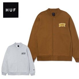 【4/23まで店内全品P5倍以上！】ハフ HUF ATHLETIC CARDIGAN SWEATER スウェット カーディガン 男性 メンズ [BB]