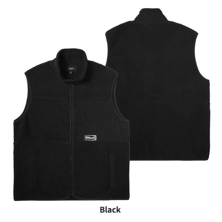 楽天市場】ハフ ボア ベスト HUF SONOMA HIGH PILE VEST フリース 