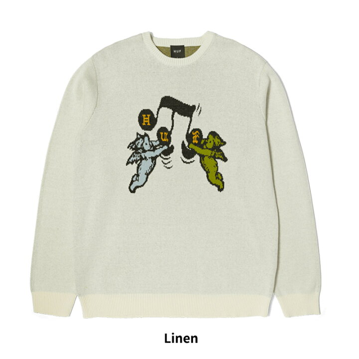 楽天市場】ハフ メンズ セーター HUF Song Intarsia Sweater 