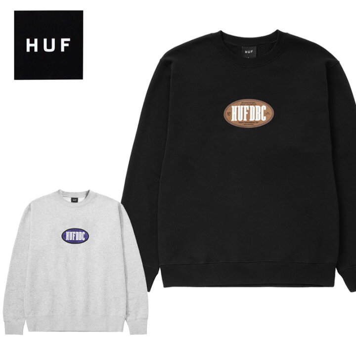 楽天市場】ハフ HUF BEAT CREATOR CREWNECK クルーネック スウェット 