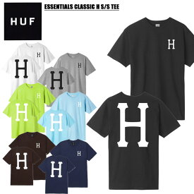 【ポイント5～10倍】ハフ HUF ESSENTIALS CLASSIC H S/S TEE Tシャツ 半袖 男性 メンズ [AA-2]
