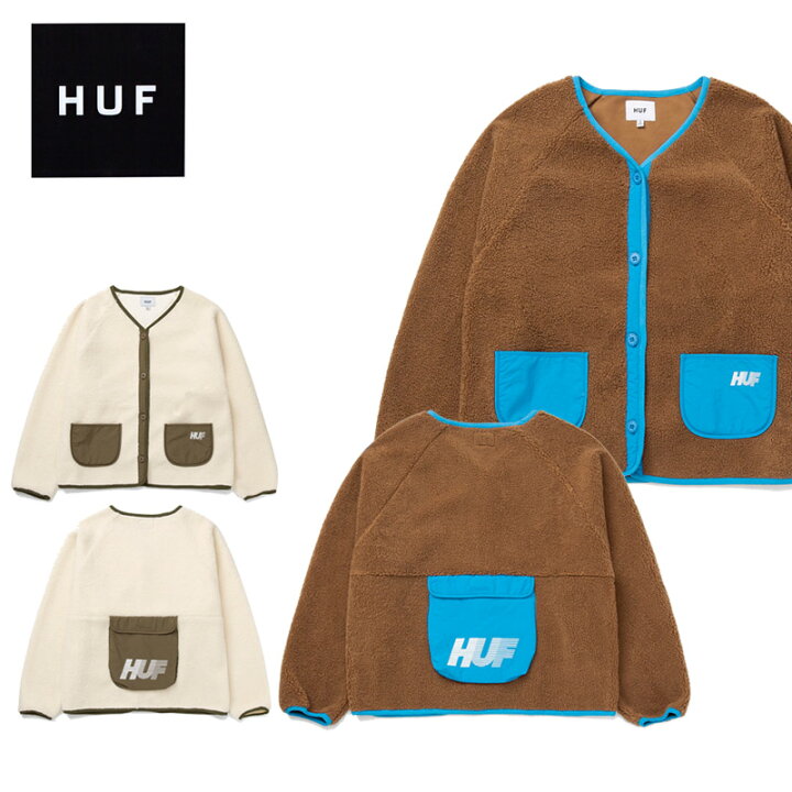 楽天市場】ハフ HUF 10K SHERPA JACKET シェルパ ジャケット フリース 
