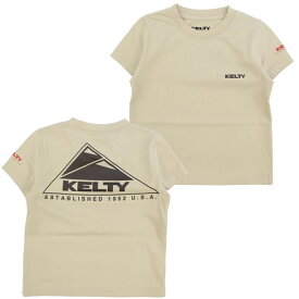 【ポイント5倍以上】ケルティ KELTY キッズ バックロゴ S/S Tシャツ 半袖 Tシャツ Kids 子供 [AA-3]
