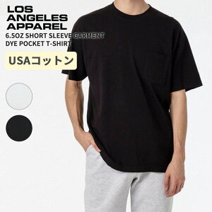 ���T���[���X �A�p���� ����T�V���c LOS ANGELS APPAREL 6.5oz Short Sleeve Garment Dye Pocket T-Shirt ���j�Z�b�N�X �����Y ���f�B�[�X T�V���c ���nT �|�P�b�g�t �J�b�g�\�[ 1809gd �l�R�|�X��������