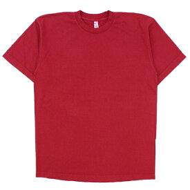 ＼P5-10倍／ロサンゼルス アパレル Tシャツ LOS ANGELS APPAREL 6.5oz Garment Dye Crew Neck T-Shirt ユニセックス メンズ レディース 半袖 無地 カットソー 父の日