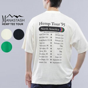 �}�i�X�^�b�V�� ����T�V���c MANASTASH HEMP TEE TOUR �w���v�c�A�[ �V���[�g�X���[�uT�V���c T�V���c �J�b�g�\�[ �g�b�v�X 792-4134003