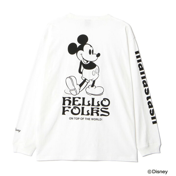 楽天市場】マナスタッシュ メンズ 長袖Tシャツ レディース ミッキー 