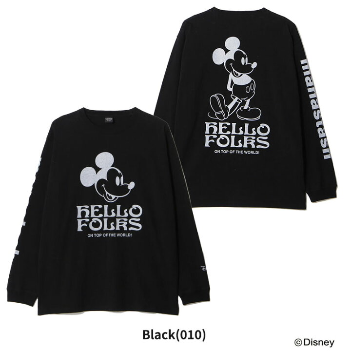 楽天市場】マナスタッシュ メンズ 長袖Tシャツ レディース ミッキー 