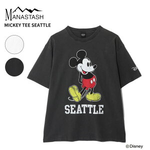 }iX^bV Y TVc fB[X ~bL[}EX MANASTASH fBYj[R{ MICKEY TEE SEATTLE gbvX 792-5234010