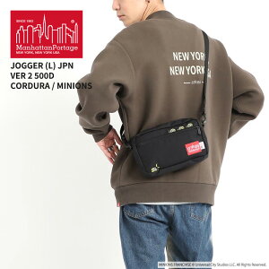 �}���n�b�^���|�[�e�[�W �~�j�I���Y �V�����_�[�o�b�O Manhattan Portage �~�j�V�����_�[ Jogger (L) JPN Ver 2 500D CORDURA / MINIONS �o�b�O�C���o�b�O MP1404L2MNOS