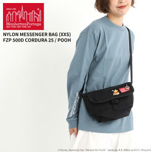 }nb^|[e[W ܂̃v[ fBYj[R{ bZW[obO ΂߂ Manhattan Portage NYLON MESSENGER BAG (XXS) FZP 500D CORDURA 25 / POOH MP1603FZP500PH25
