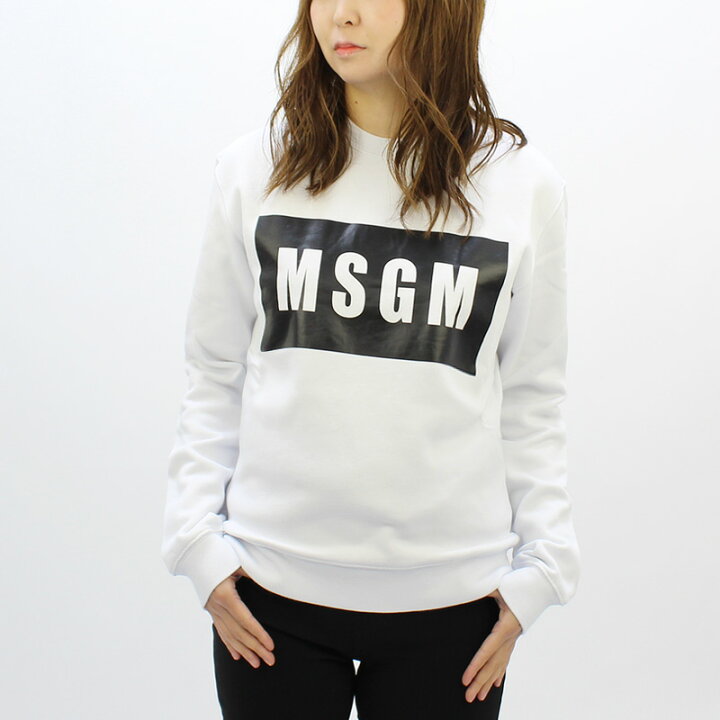 楽天市場】エムエスジーエム レディース ブランド トレーナー MSGM 